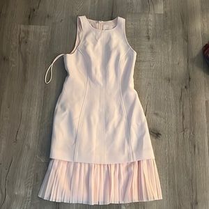 Cinq A Sept sheath dress with pleated hem sz 0